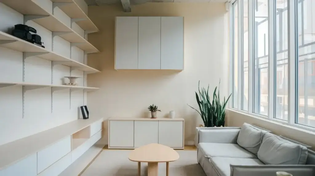 small living room
Go Vertical with Storage